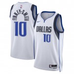 Maillot NBA Dallas Mavericks Dorian Finney-Smith 10 Nike 2022-23 Association Edition Blanc Swingman - Homme
